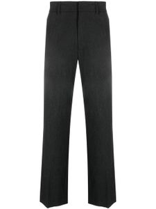 Patrizia Pepe pantalon en coton à coupe droite - Gris