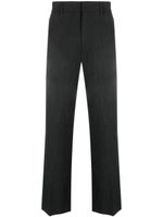 Patrizia Pepe pantalon en coton à coupe droite - Gris