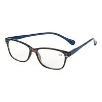 Spectrum leesbril bruin gevlekt rechthoekig 1.00