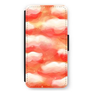 Lichte Wolken: iPhone 12 Pro Max Flip Hoesje