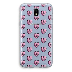 GIRL POWER: Samsung Galaxy J5 (2017) Transparant Hoesje