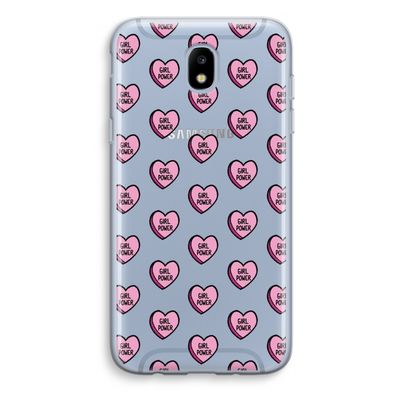 GIRL POWER: Samsung Galaxy J5 (2017) Transparant Hoesje