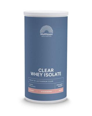 Mattisson Clear whey isolate strawberry