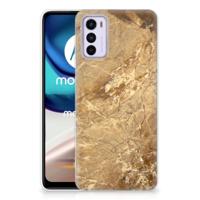 Motorola Moto G42 | TPU | Siliconen hoesje | Marmer Creme