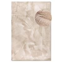 Vloerkleed Leon - Crème maat: 170x120cm - materiaal: Polyester - Dekbed-Discounter.nl