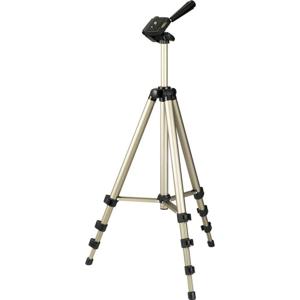 Hama Tripod 1/4 inch Werkhoogte: 42 - 125 cm Champagne Incl. tas, Waterpas