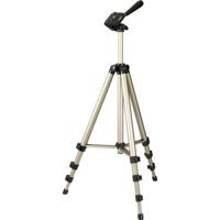 Hama Tripod 1/4 inch Werkhoogte: 42 - 125 cm Champagne Incl. tas, Waterpas