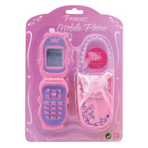 Johntoy mobiele speelgoed telefoon met tasje