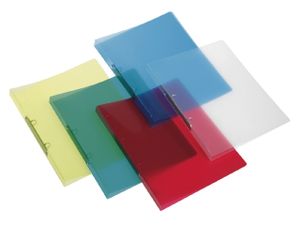 Ringband HF2 A4 2-rings O-mech 16 mm PP Transparant Assortiment 20 stuks