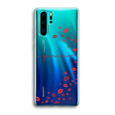 Kusjes: Huawei P30 Pro Transparant Hoesje