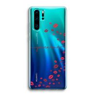 Kusjes: Huawei P30 Pro Transparant Hoesje