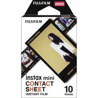 Fujifilm instax mini Contact Sheet Point-and-shoot filmcamera Zwart - thumbnail