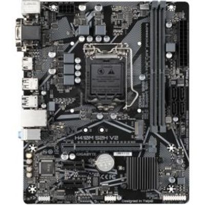 Gigabyte H410M S2H V2 moederbord Intel H410 LGA 1200 micro ATX