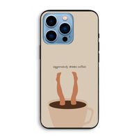 Aggressively drinks coffee: iPhone 13 Pro Biologisch afbreekbaar hoesje