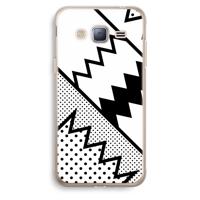 Pop Art #5: Samsung Galaxy J3 (2016) Transparant Hoesje