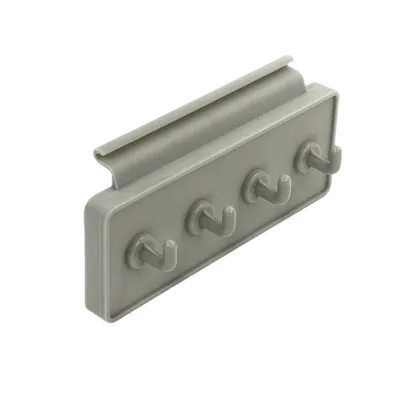 Pro Plus Tentrail Kapstok 4-Haaks
