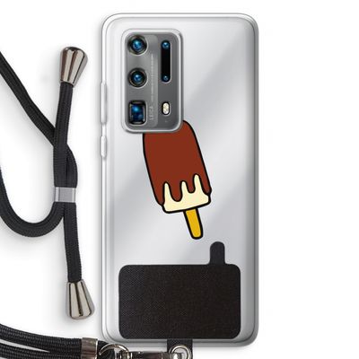 Frisco: Huawei P40 Pro Plus Transparant Hoesje met koord