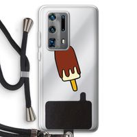 Frisco: Huawei P40 Pro Plus Transparant Hoesje met koord