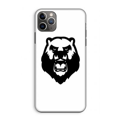 Angry Bear (white): iPhone 11 Pro Max Tough Case