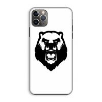 Angry Bear (white): iPhone 11 Pro Max Tough Case