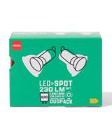 HEMA Led spot GU10 3.1W 230lm - 2 stuks