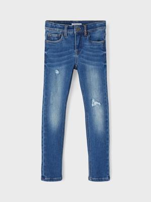 Name it winter jeans broek jongens - blauw - xslim fit - NkfConex