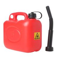 Jerrycan - 5 liter - benzinetank - rood - diesel en benzine - brandstof jerrycans Jerrycan - 5 liter - benzinetank - rood - diesel en benzine - brandstof jerrycans