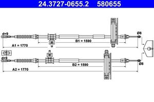 Handremkabel 24372706552