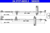 Handremkabel 24372706552