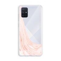 Peach bath: Galaxy A71 Transparant Hoesje