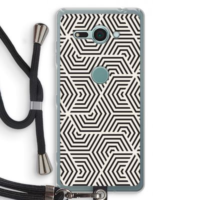 Magic pattern: Sony Xperia XZ2 Compact Transparant Hoesje met koord
