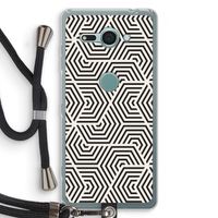 Magic pattern: Sony Xperia XZ2 Compact Transparant Hoesje met koord