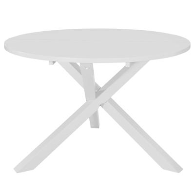 Eettafel 120x75 cm MDF wit
