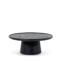Salontafel (80cm) Ron - Zwart - thumbnail