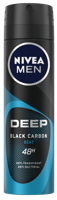 Nivea Men Deep Black Carbon Beat Anti-Transpirant Spray