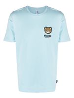 Moschino t-shirt à imprimé Leo Teddy - Bleu