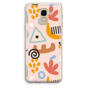 Abstract: Samsung Galaxy J6 (2018) Transparant Hoesje