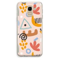 Abstract: Samsung Galaxy J6 (2018) Transparant Hoesje Abstract: Samsung Galaxy J6 (2018) Transparant Hoesje