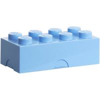 Brick 8 lunchbox lichtblauw - thumbnail