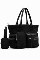 Extra grote multifunctionele shopper - BLACK - U