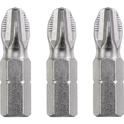 Industrial Steel Bits, 25mm, Phillips/ kruisgleuf PH2 Bit