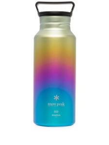 Snow Peak gourde Aurora 800 ml en titane - Bleu