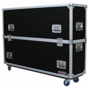 Odyssey FZPLASMA50W 50″ Flat Screen Monitor flightcase met wielen