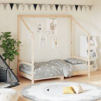 Kinderbedframe 80x160 cm massief grenenhout - thumbnail