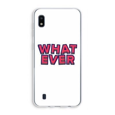 Whatever: Samsung Galaxy A10 Transparant Hoesje
