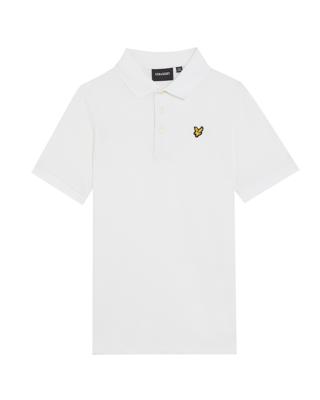 Lyle & Scott winter polo shirt jongens - wit