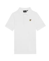 Lyle & Scott winter polo shirt jongens - wit