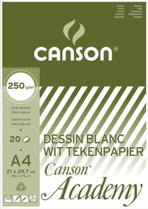 Canson Tekenblok Academy ft 21 x 29,7 cm (A4)
