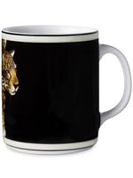 Dolce & Gabbana tasse en porcelaine à imprimé léopard - Noir