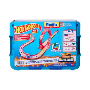 Hot Wheels track builder vlammenstunt